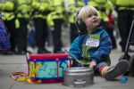 Disabled People Against Cuts wall of noise protest Manchester Conservative Party Conference